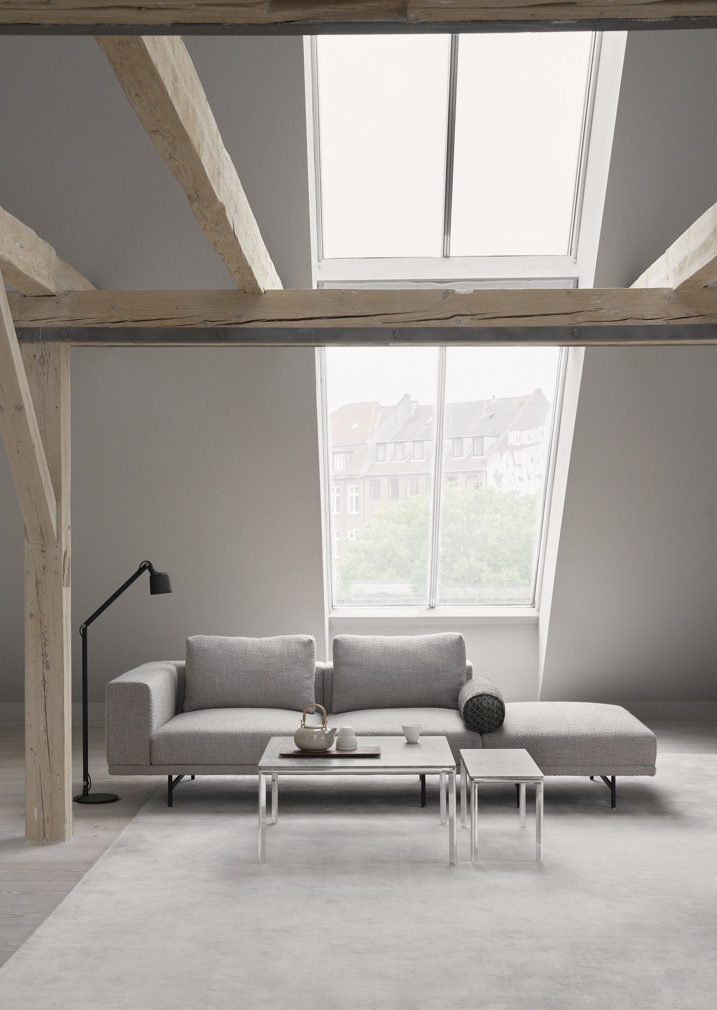 Coffee table Rectangular Couchtisch Vipp 