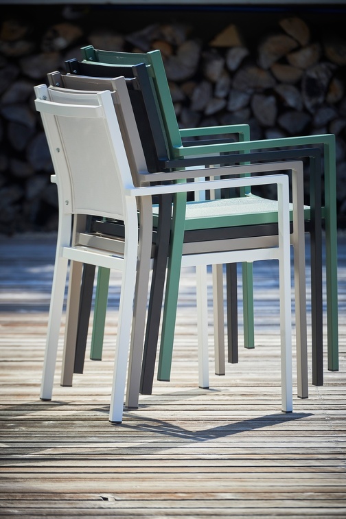 Fiam Aria Outdoor Stapelsessel Jan Kurtz