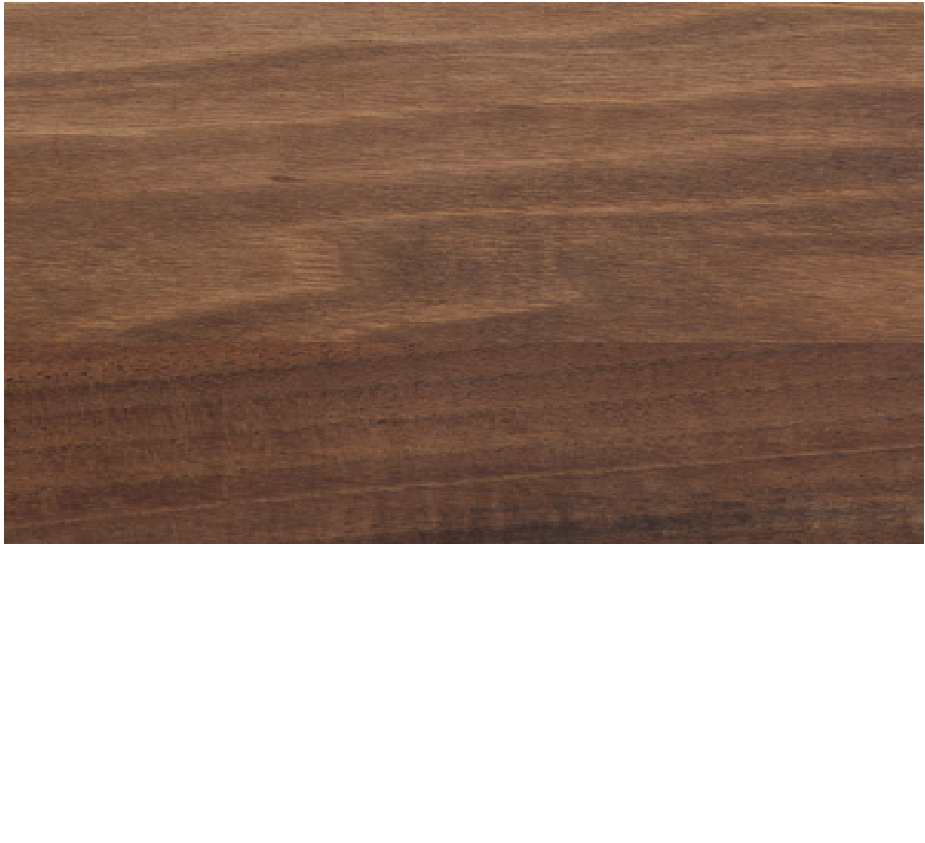 Nussbaum geölt: L 250 x T 40 x H 47 cm