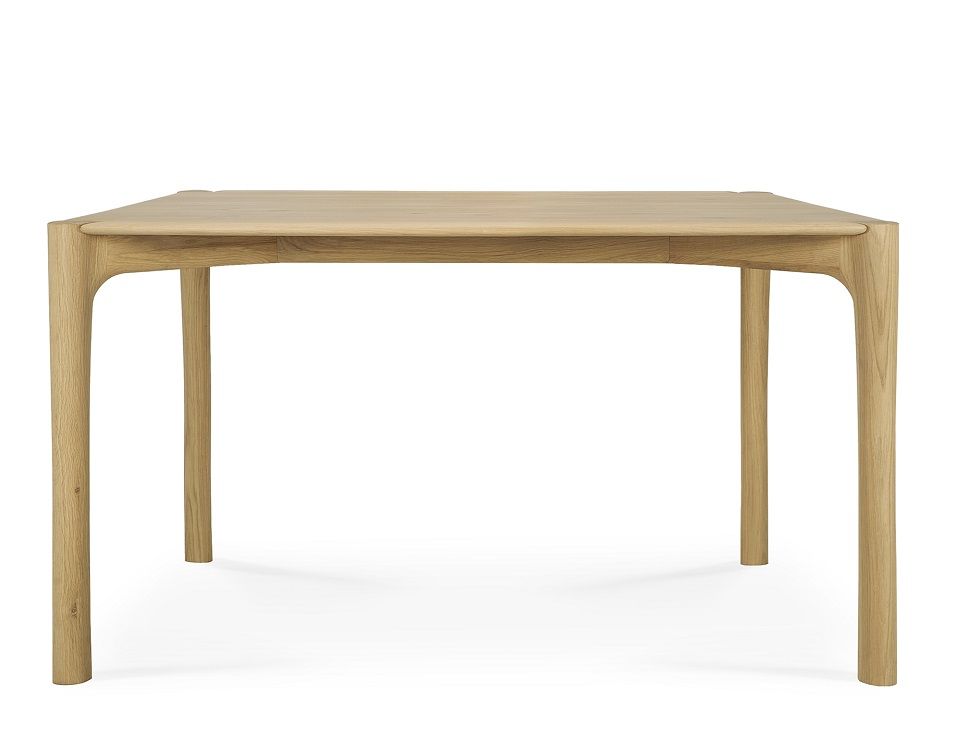 Rechteckiger PI Tisch von Ethnicraft aus Eiche, modernes Design für Esszimmer und Wohnbereich.