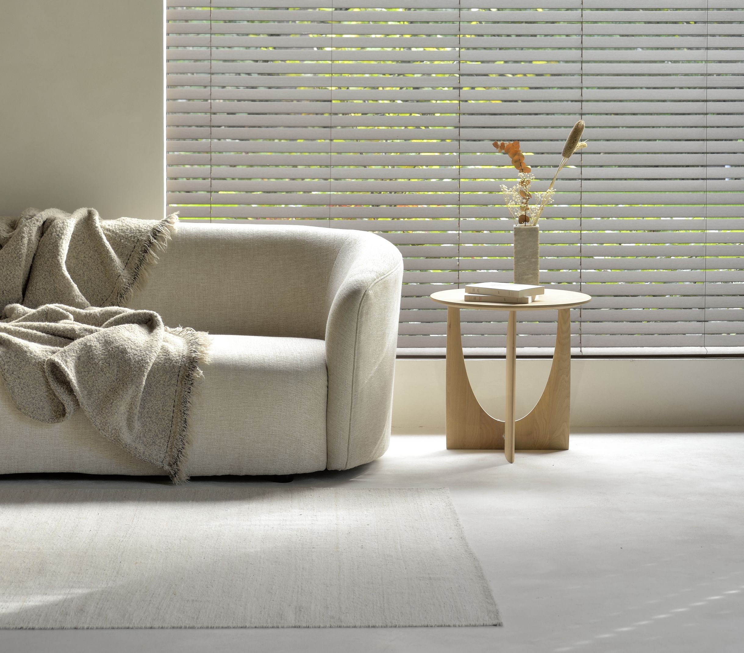 Ellipse Sofa 3 Sitzer Ethnicraft Haferflocken