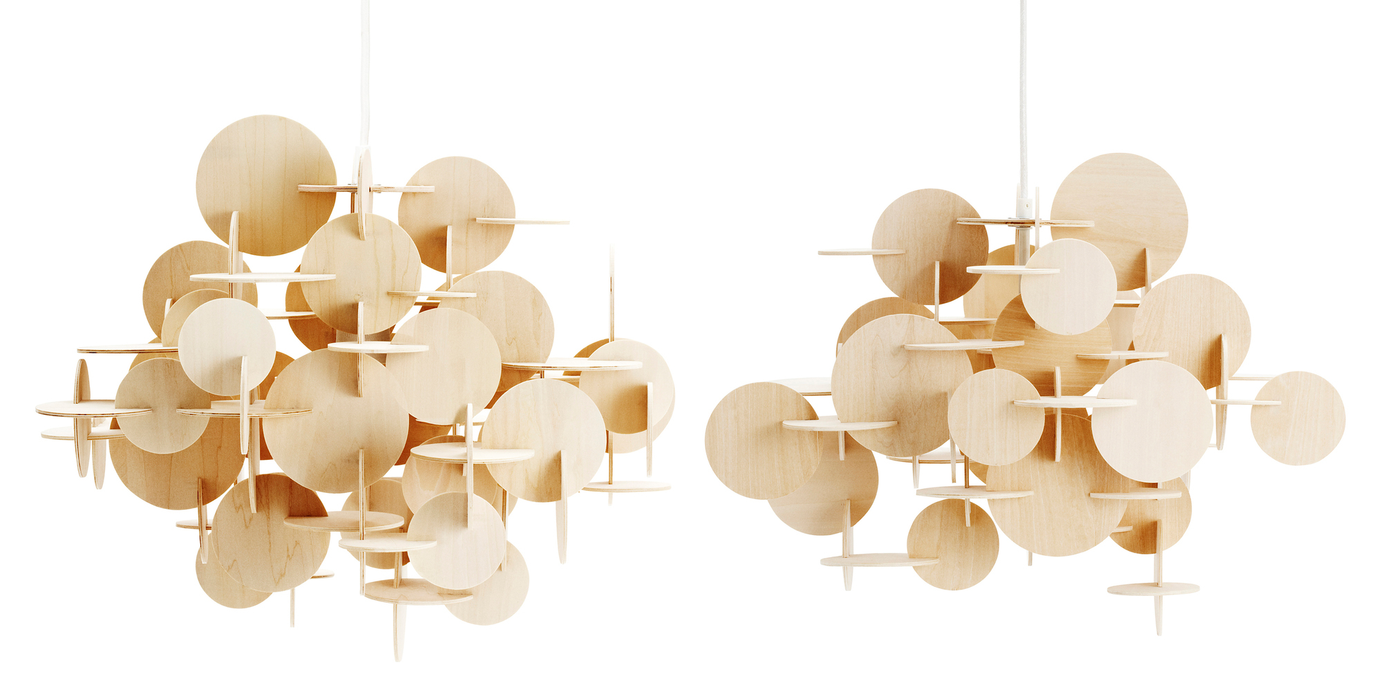 Bau Lamp Natur Pendelleuchte Normann Copenhagen Small