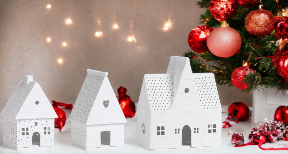 Zuhause Lichthaus Sortiment 3-er Set Lebkuchen Räder