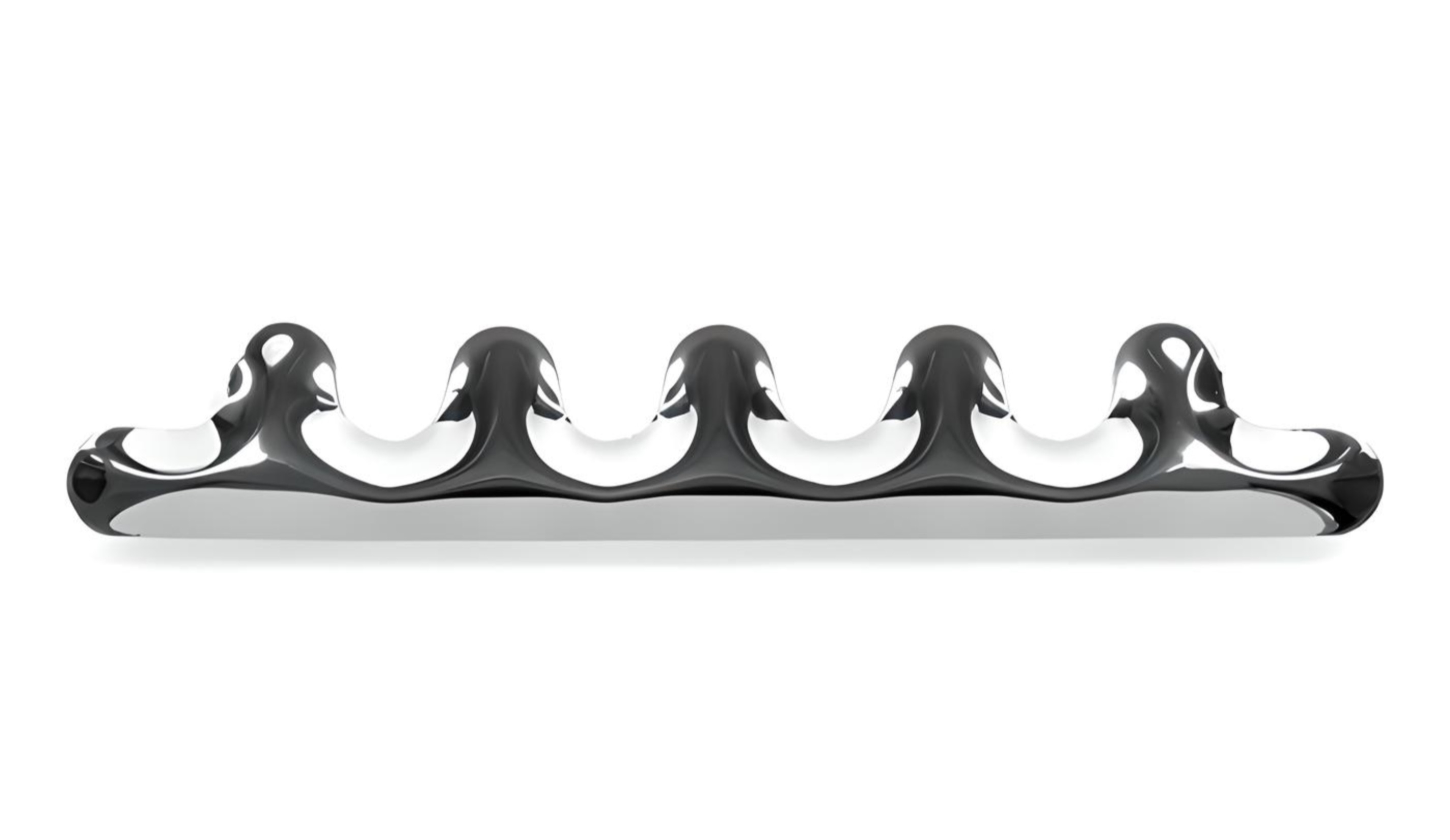 Kamm Garderobe Zieta Kamm 5 Inox