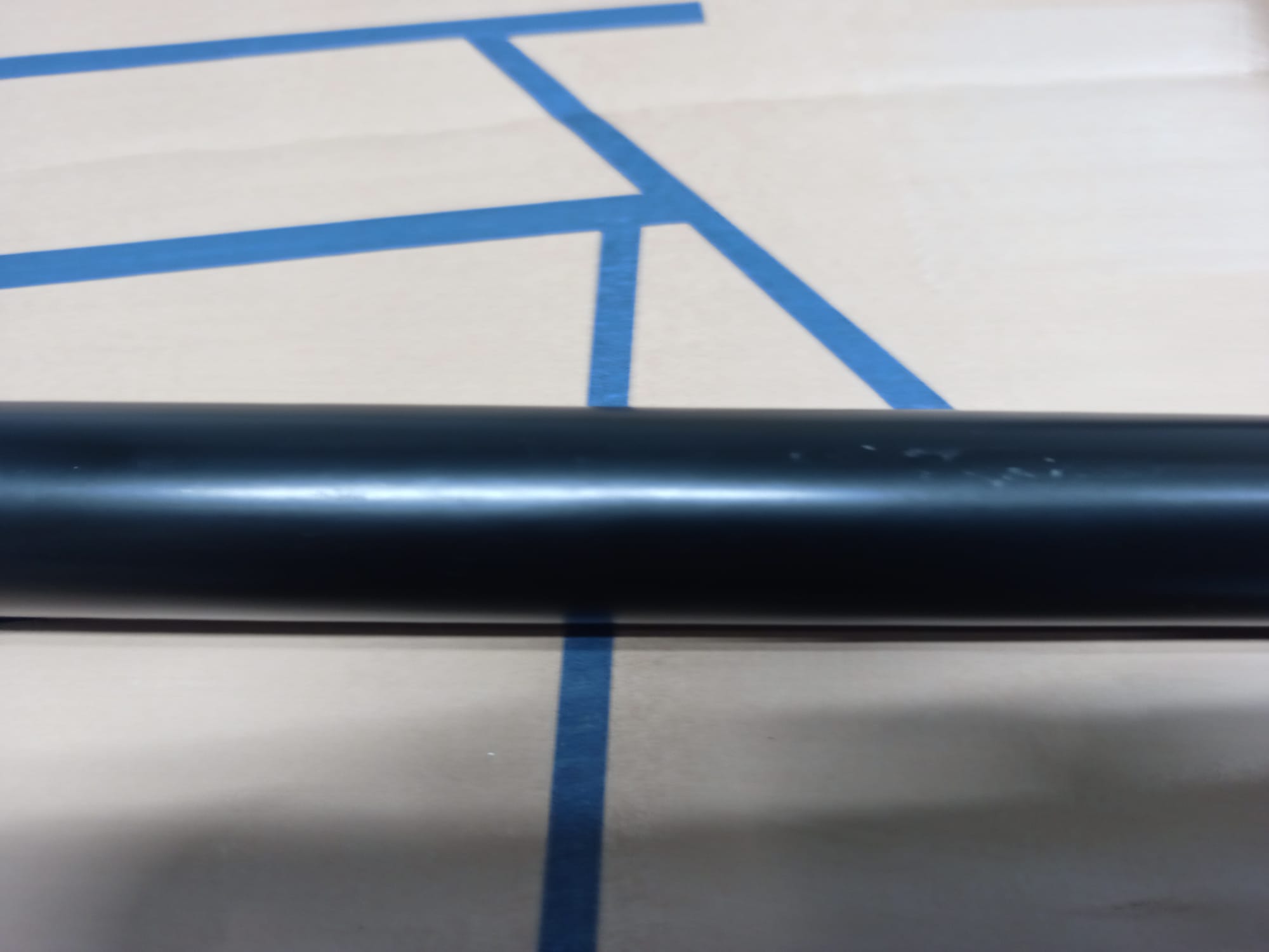 Eiermann 3 Tischgestell farbig SCHWARZ 58x29 cm Richard Lampert MÄNGELEXEMPLAR  1