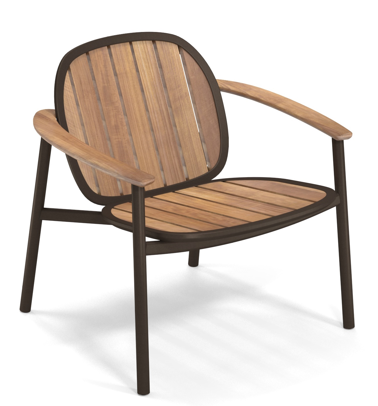 Twins Lounge Chair Armlehnen Stuhl Outdoor Emu