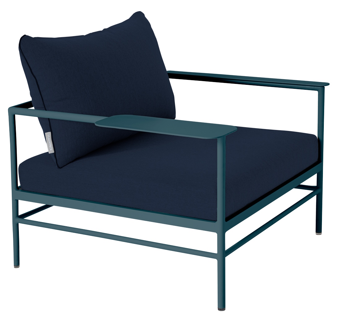 Rivage Lounge Sessel mit Armlehnen Outdoor Fermob