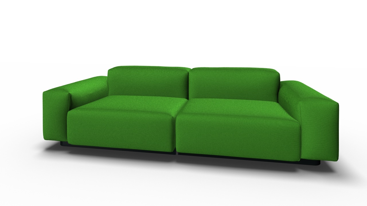 Soft Modular 2-Sitzer Sofa Vitra