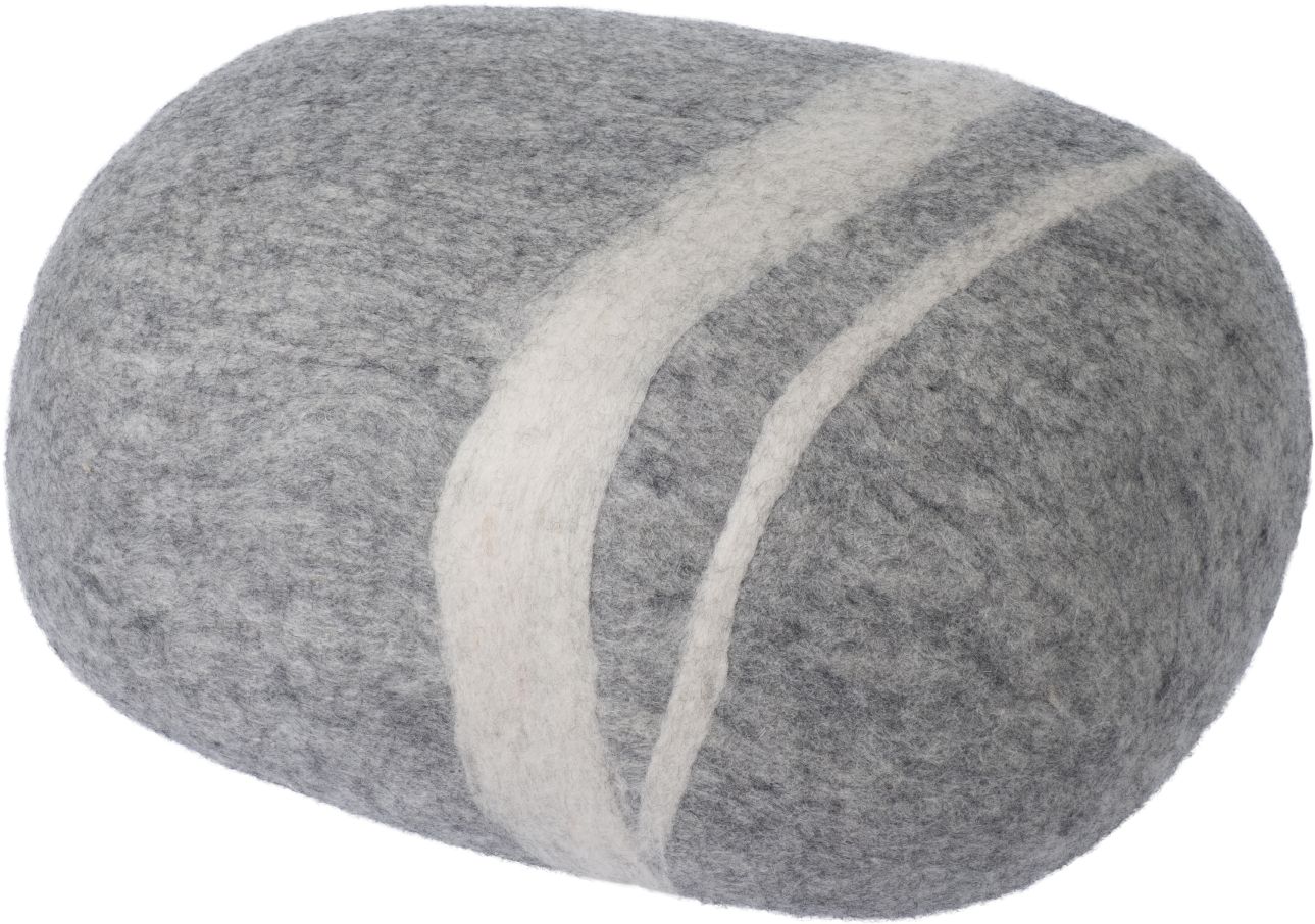 Filz Kieselstein Hocker L Carl myfelt
