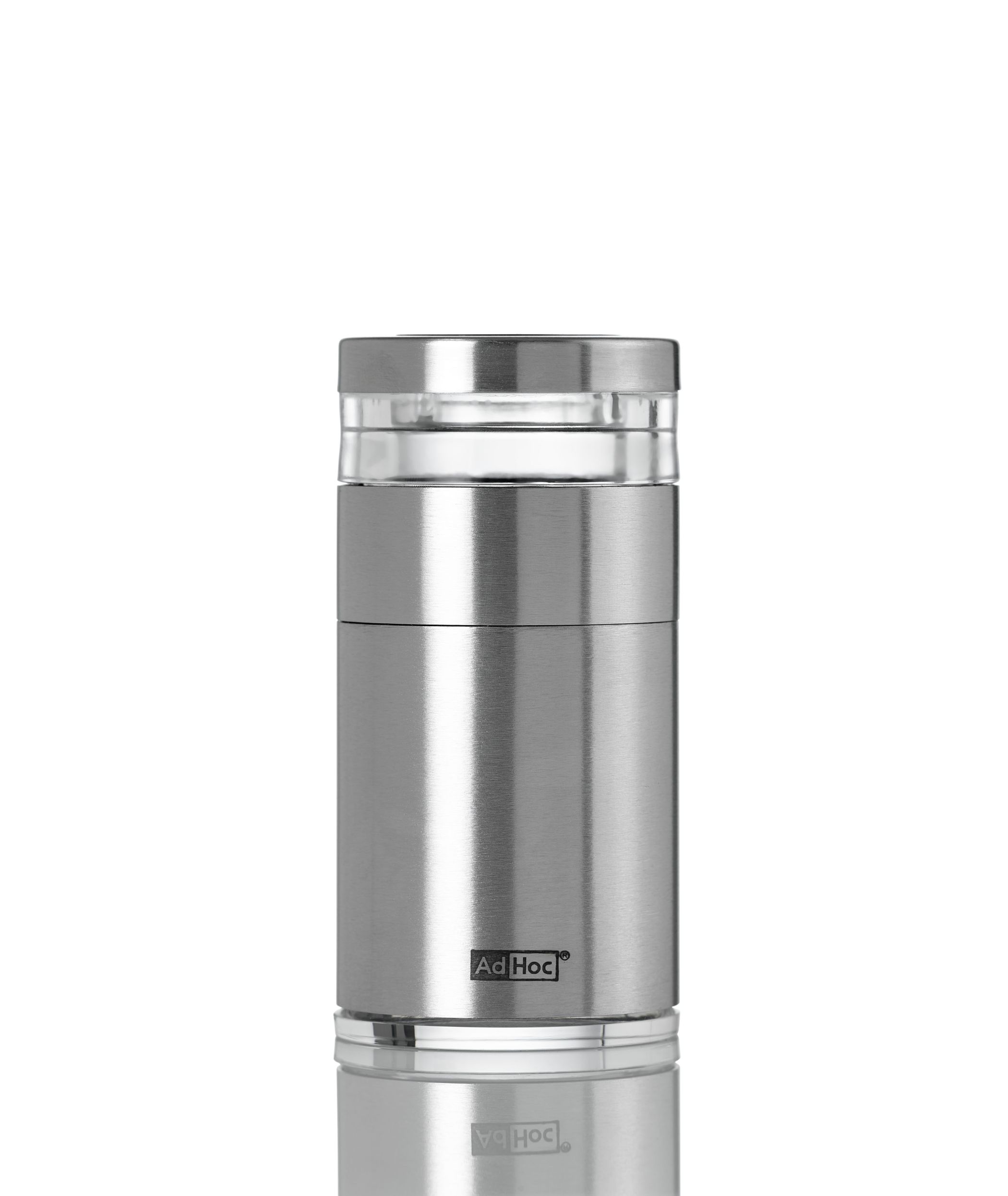 AdHoc Kräuterschneider aus Edelstahl, ideal zum Zerkleinern von frischen Kräutern und Gewürzen.