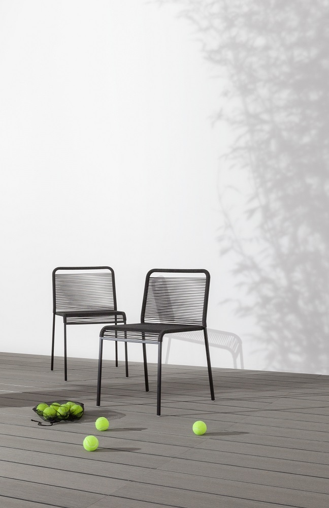ARIA S42 Outdoor Chair Stuhl stapelbar La Palma