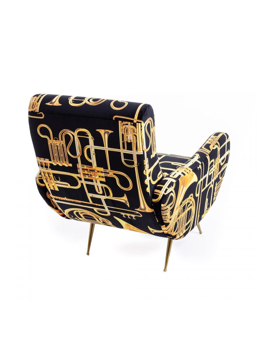 Toiletpaper Sessel Trumpets Seletti