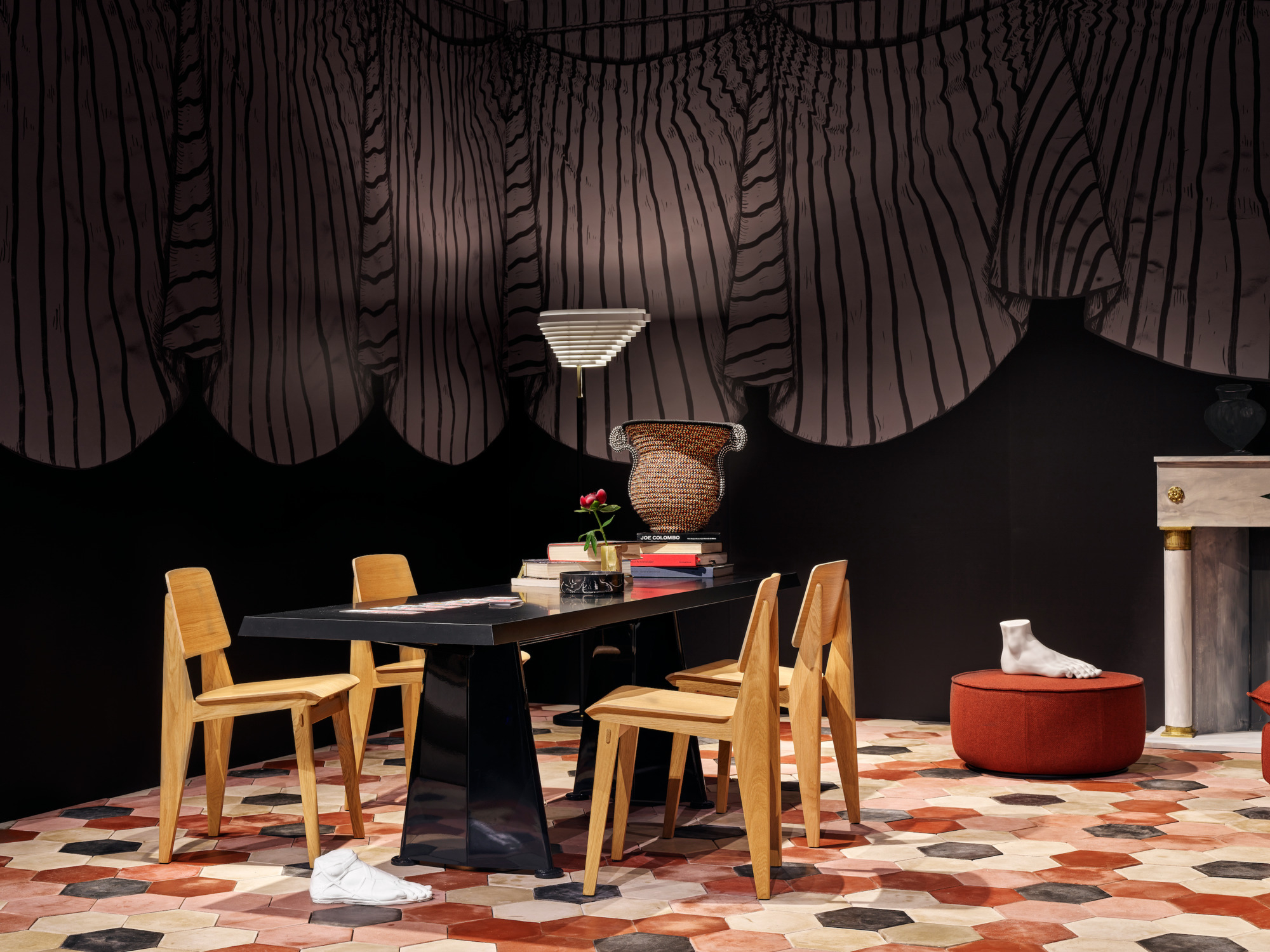 Chaise Tout Bois Stuhl Vitra