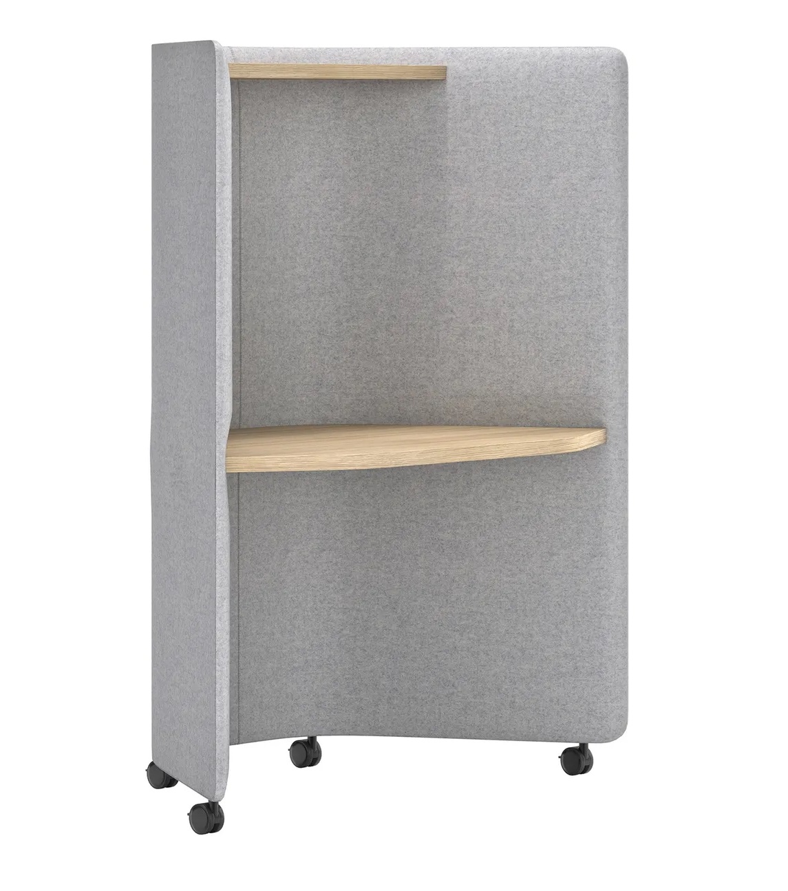 In Out Office ME2259 Bürotisch mit Schallabsorbierende Trennwände Andreu World