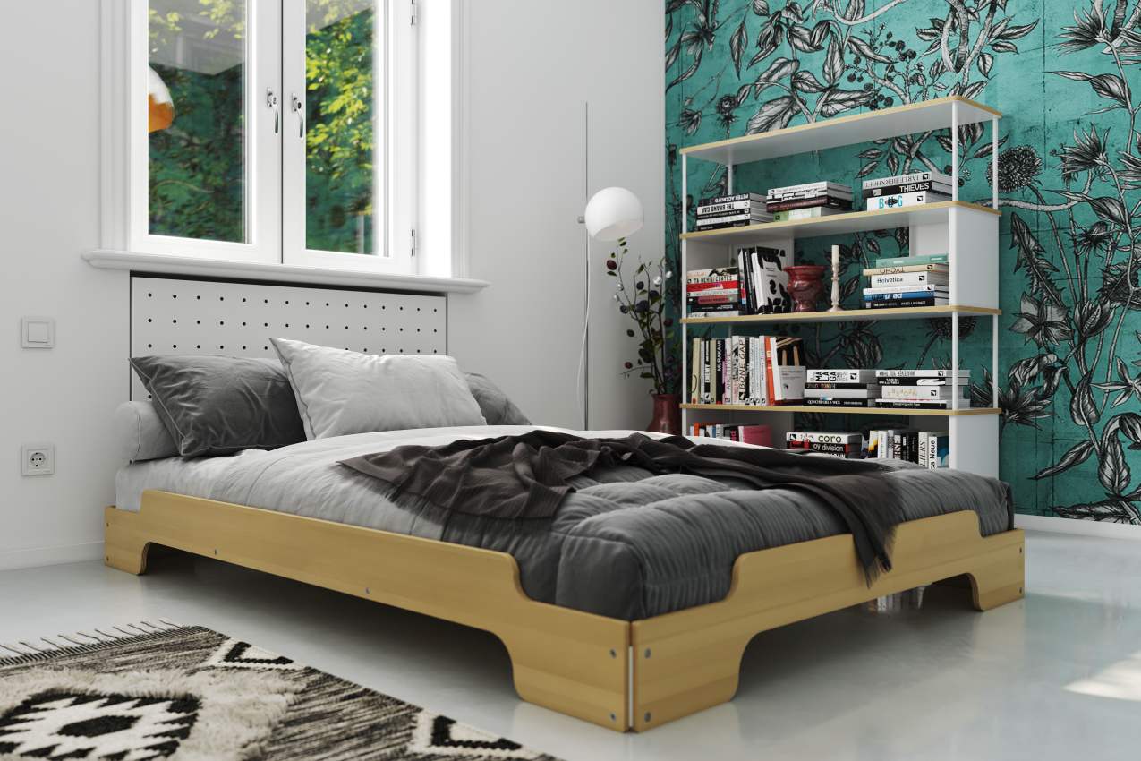 Stapelliege Komfort B 100 x L 200 cm Müller Möbelwerkstätten EINZELSTÜCK (2 x vorhanden)