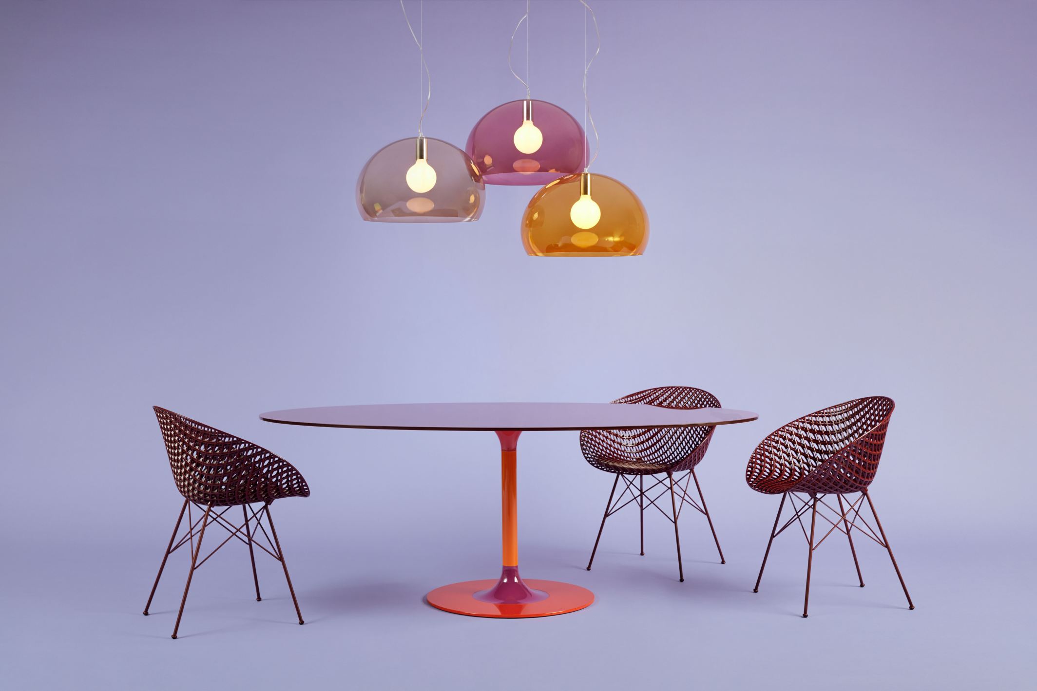 Smatrik Outdoor Stuhl Kartell Weiß