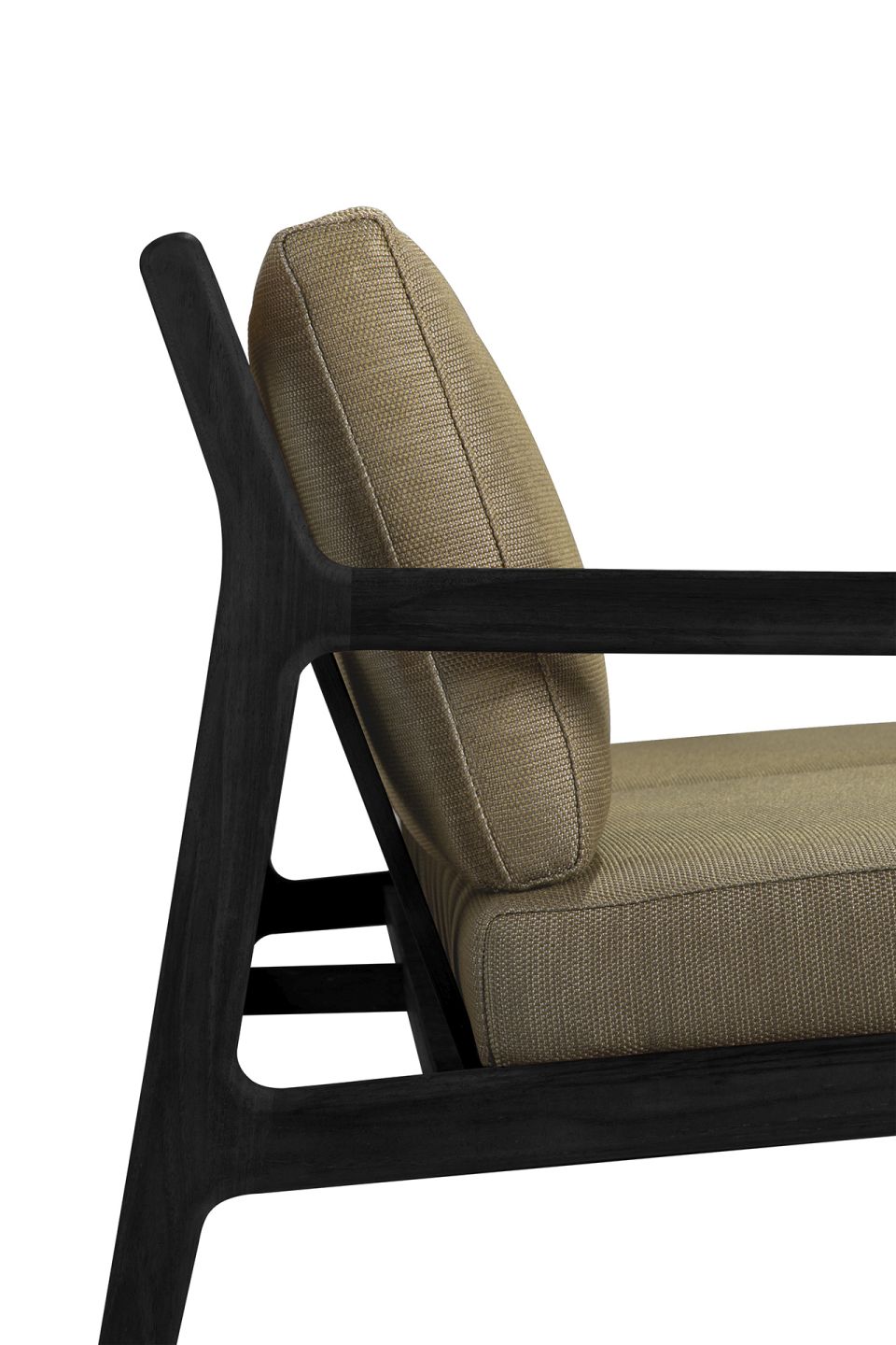 Jack Outdoor 2- Sitzer Sofa Teak Schwarz lackiert Ethnicraft