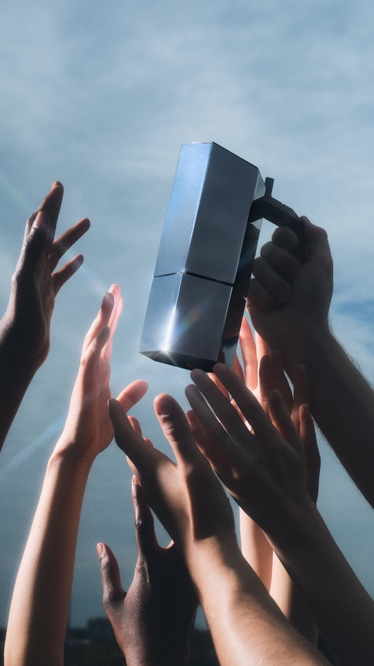 Menhir Espressokocher für 3 Tassen MA01 3 Alessi