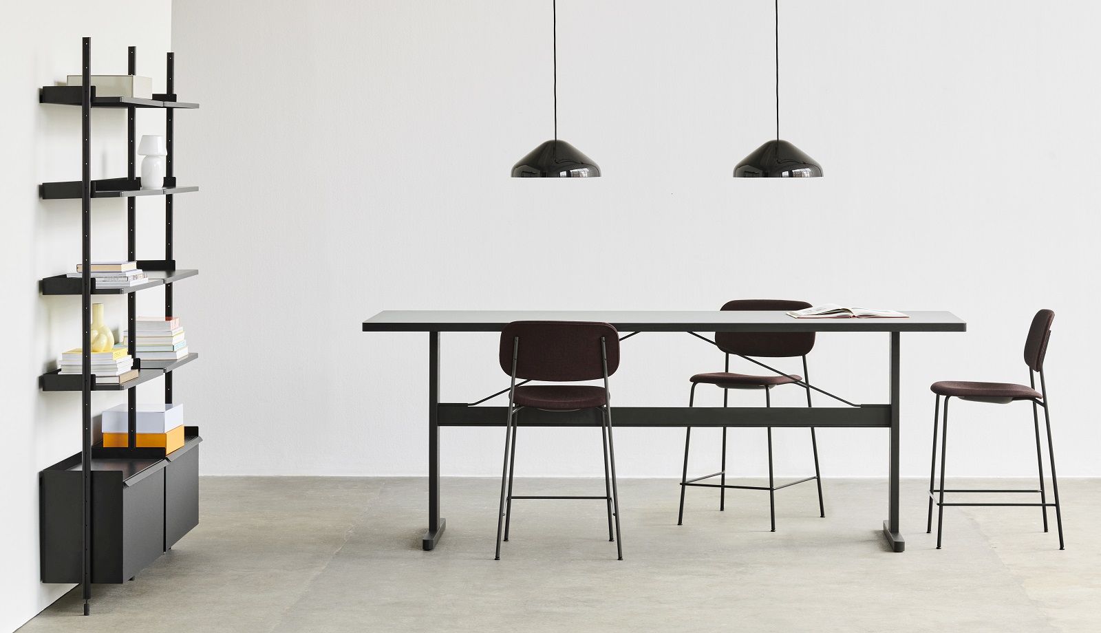 Soft Edge 90 Bar Stool Low / High Barhocker Hay