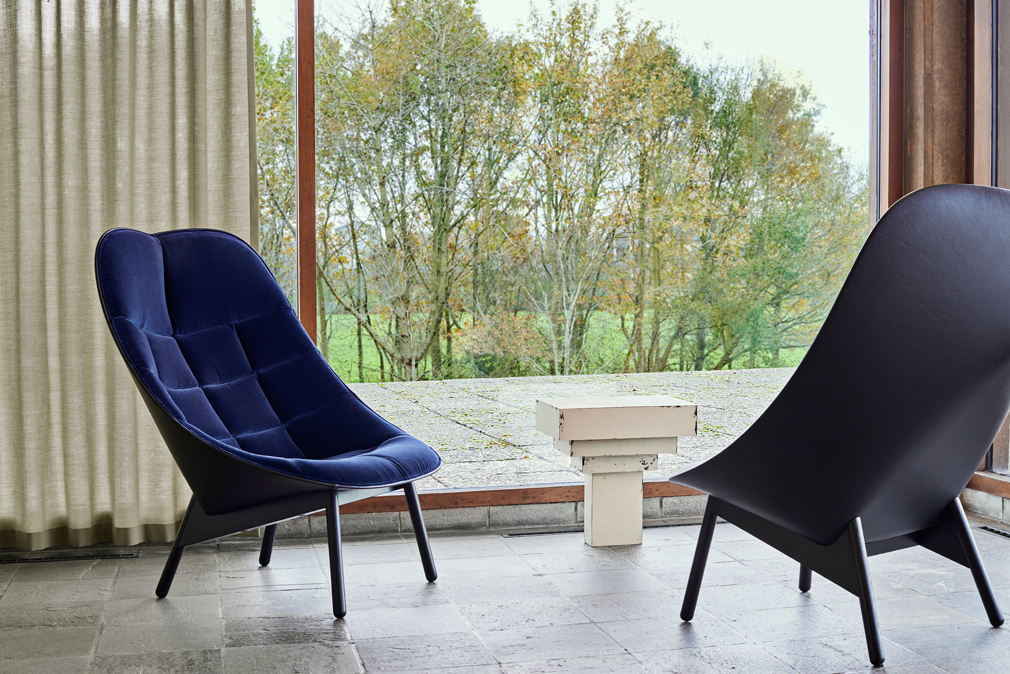 Uchiwa / Uchiwa Quilt Armchair Sessel Hay