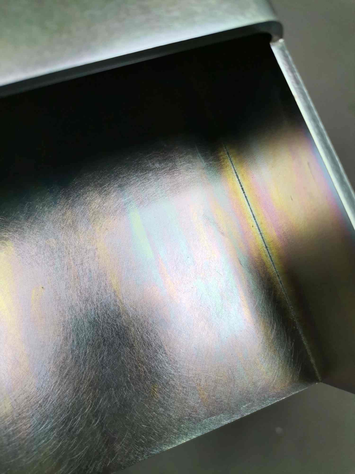 Meta Side Table CHROMGELB Beistelltisch New Tendency MÄNGELEXEMPLAR  