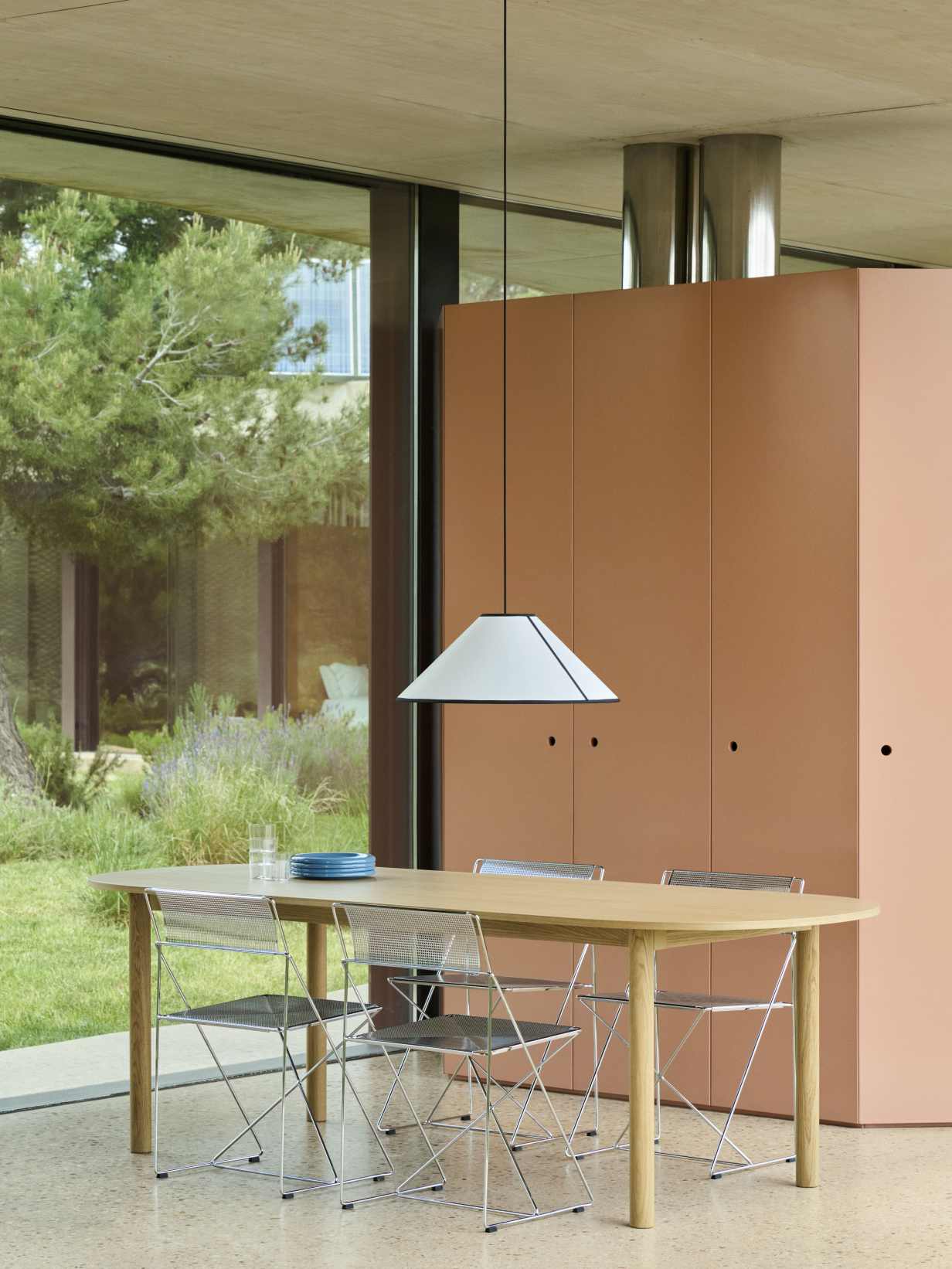 Annex Table Oblong Esstisch Oval Hay