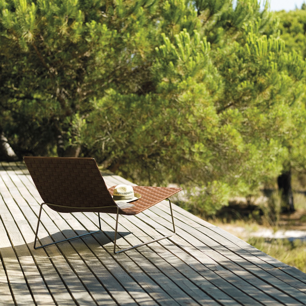 Trenza TU0704 Chaise loungue Outdoor Liege Andreu World