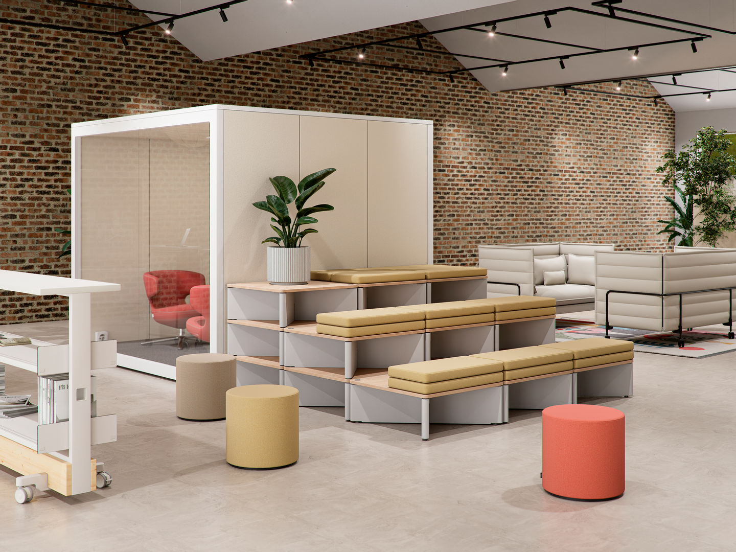 Reset Platform modulares Plattformensystem Vitra