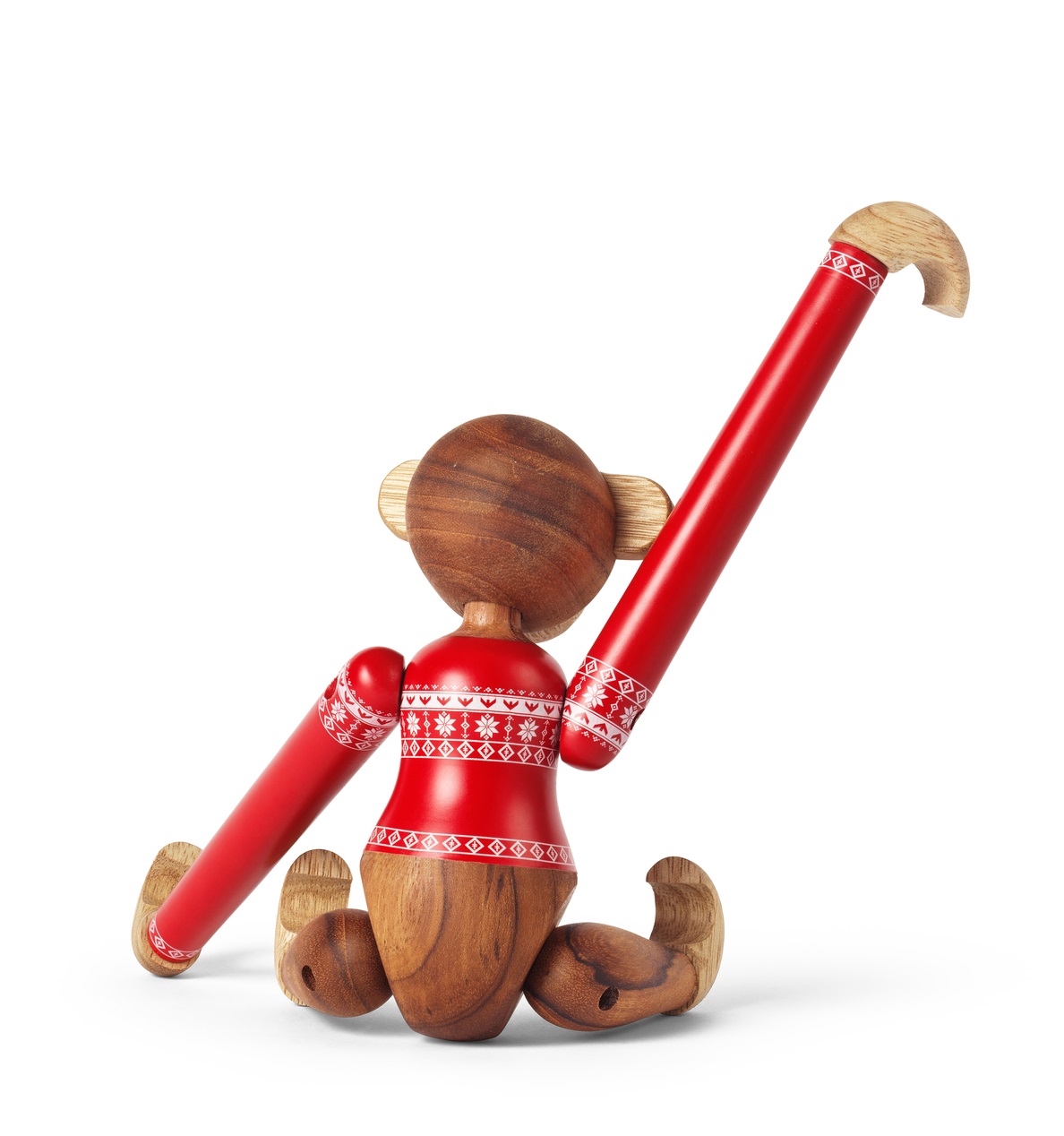 Christmas Jumper Affe 2024 klein Holzfigur Kay Bojesen