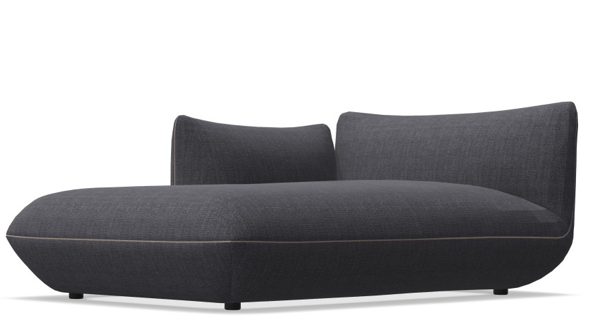 Jalis Liegenelement mit Armlehne links Cor