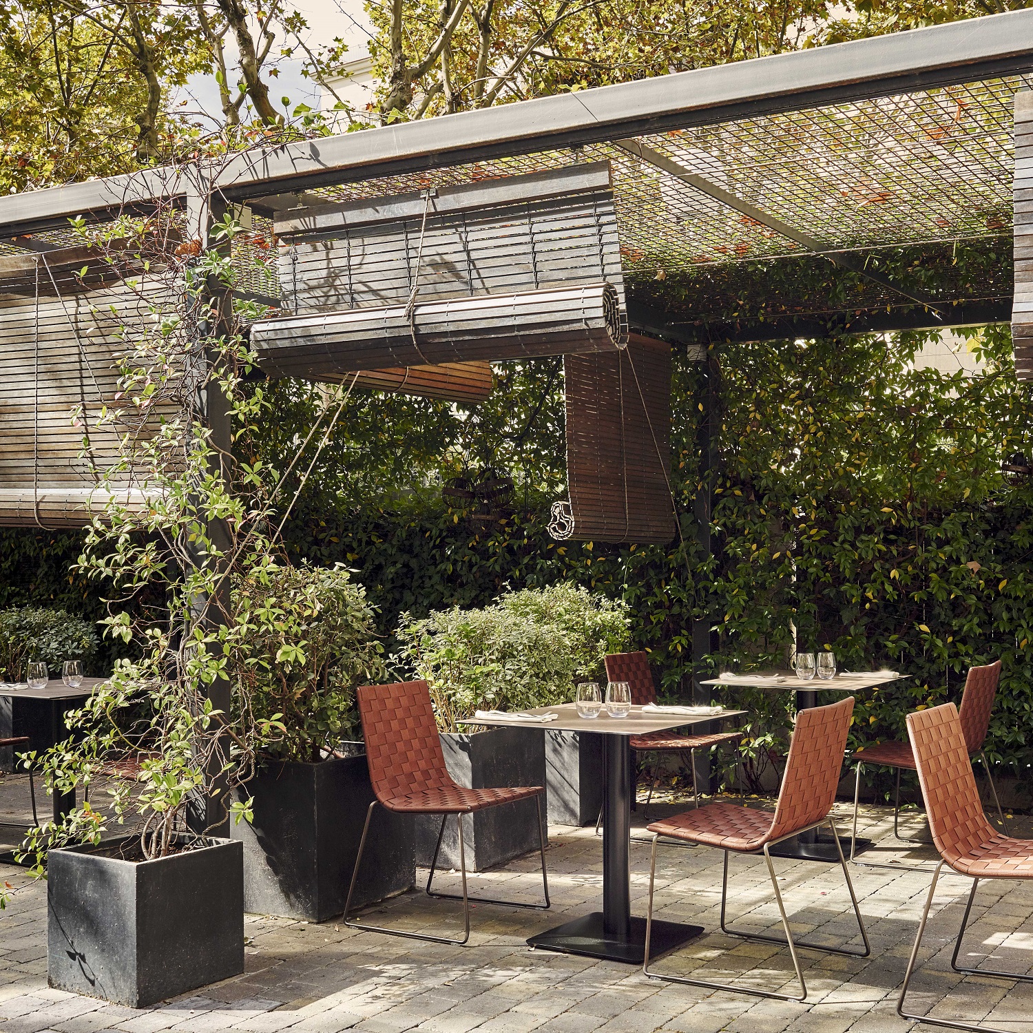 Trenza SI0700 Outdoor Stuhl stapelbar Andreu World