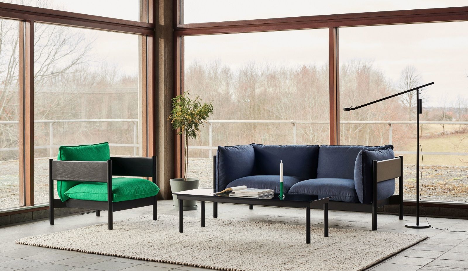 Arbour Eco Sofa 2-Sitzer Hay