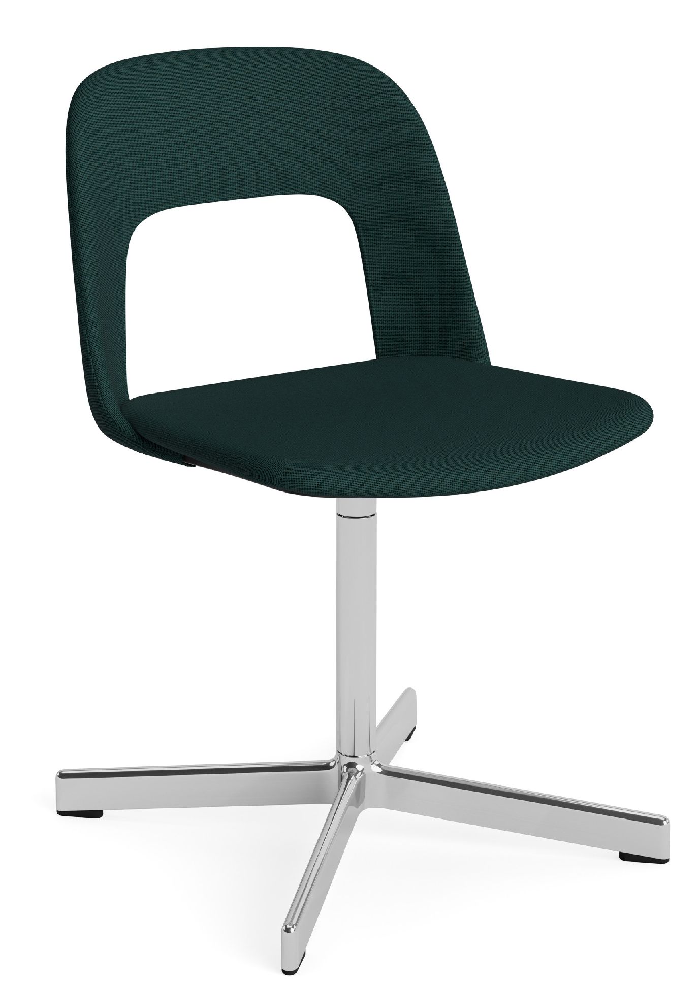 Layout Side Chair 134 4-Stern Drehfuß Stuhl Hay