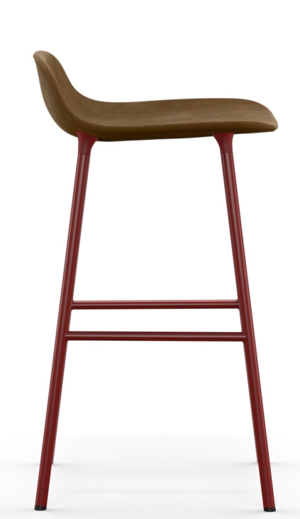 Form Barstool Barhocker H 65 cm Stahl Gepolstert Normann Copenhagen