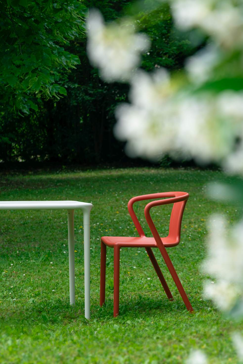 Air Armchair Indoor/Outdoor Stuhl mit Armlehnen Magis