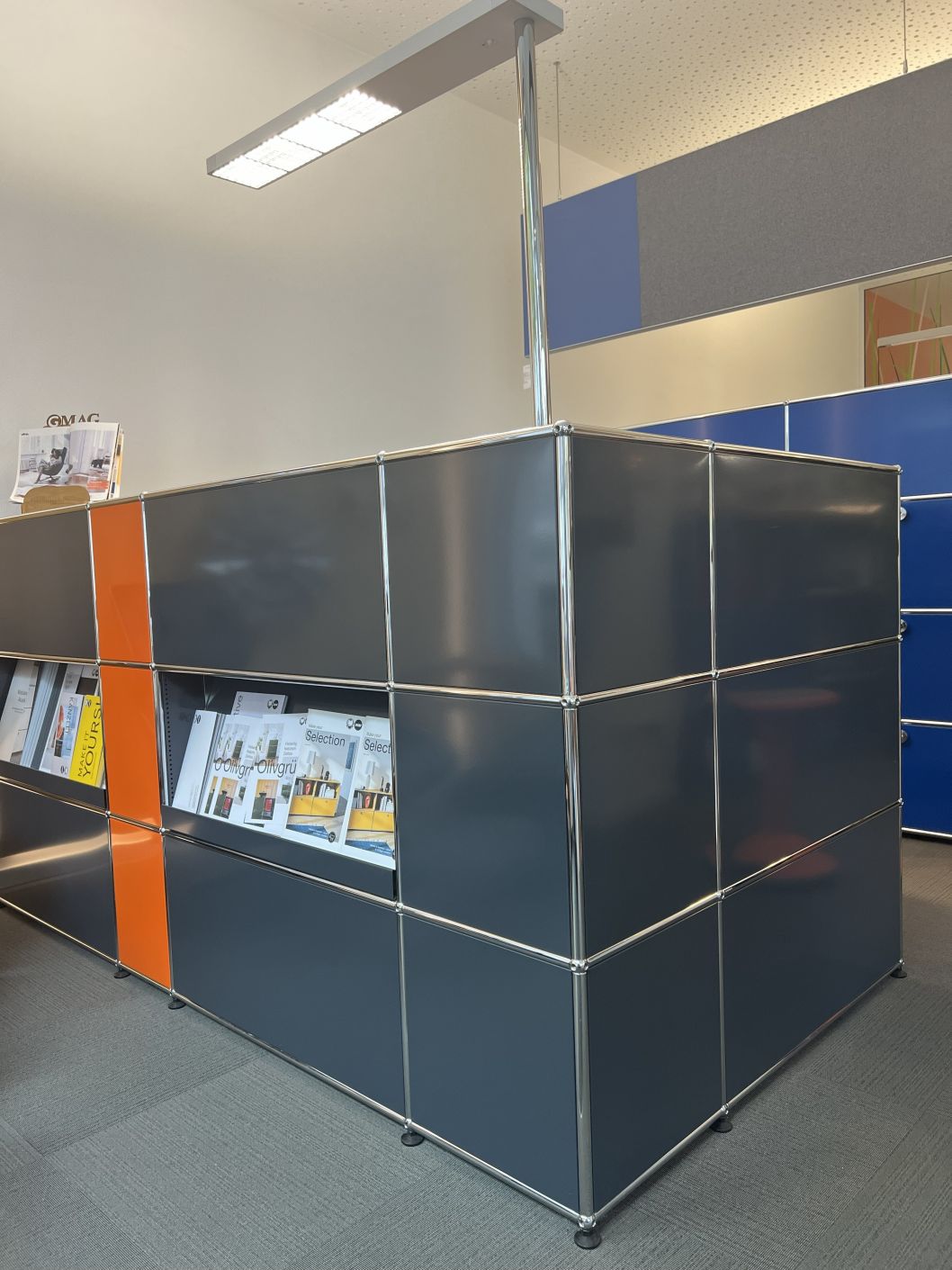 USM Haller Theke AUSSTELLUNGSSTÜCK / GEBRAUCHTMÖBEL