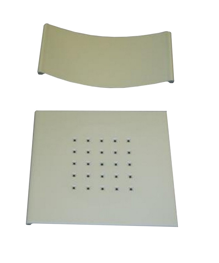 Breeze Sitz und Rückenlehne in Segis Grün als Ersatzteile für Stühle.