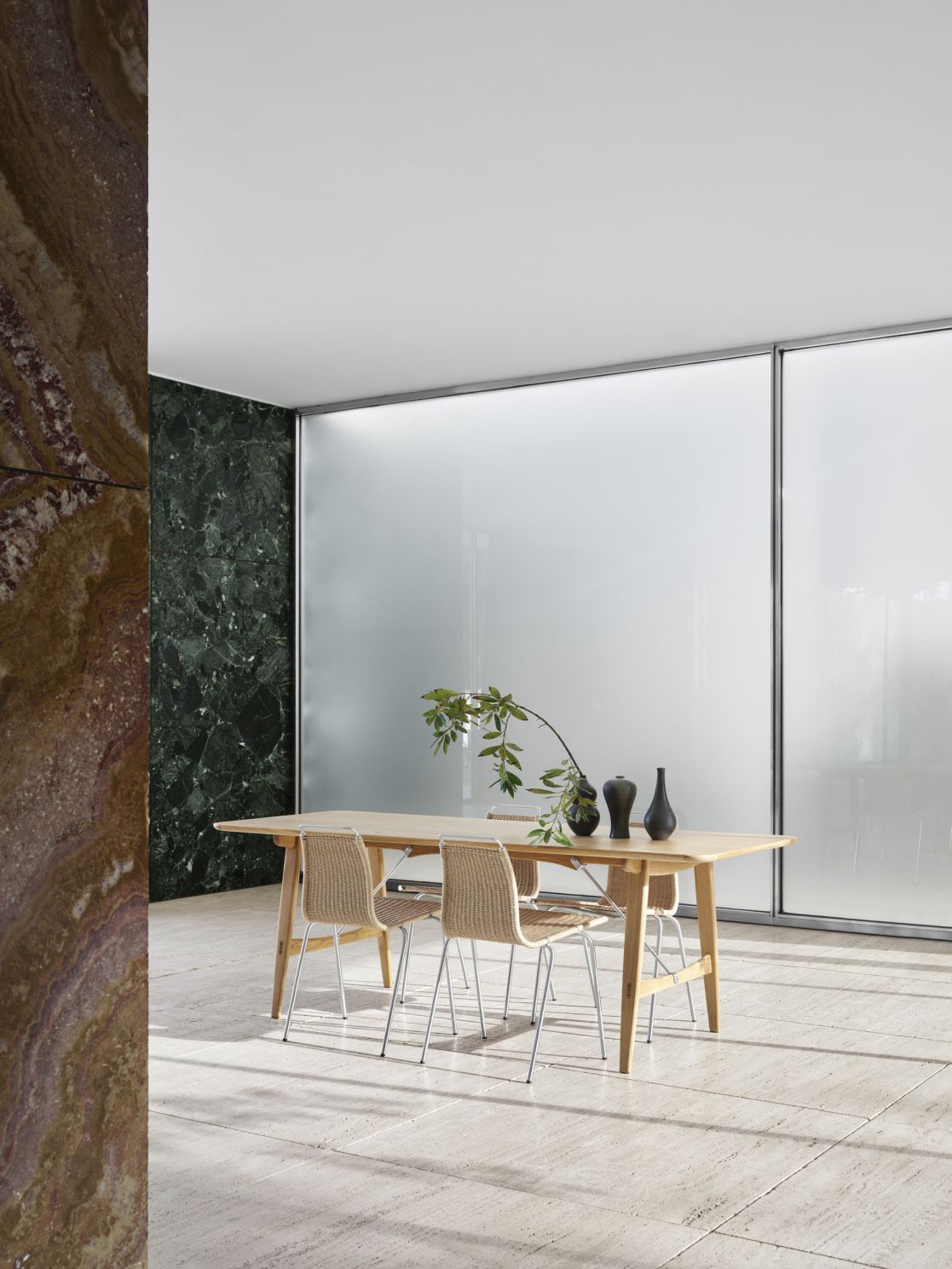 PK1 Stuhl Naturkordel Carl Hansen & Søn 