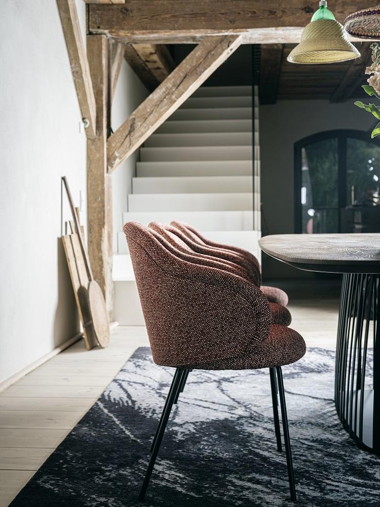 Ona 2020 Curved Armchair Armlehnenstuhl Freifrau Manufaktur