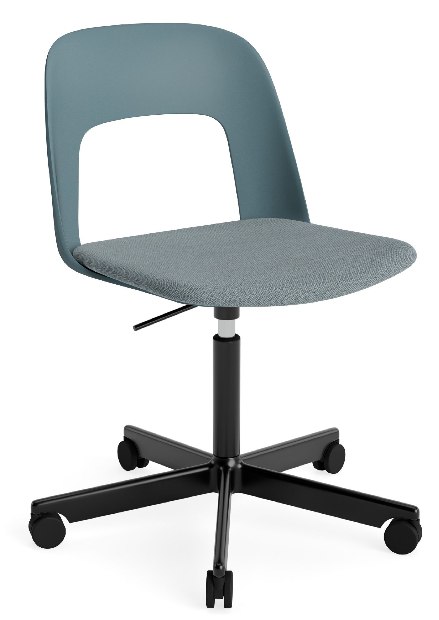 Layout Side Chair 143 5-Stern Drehfuß Stuhl Hay