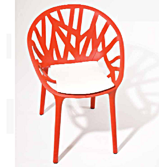 Sitzauflage - Filzauflage für den Stuhlklassiker Vegetal von R.&E. Bouroullec