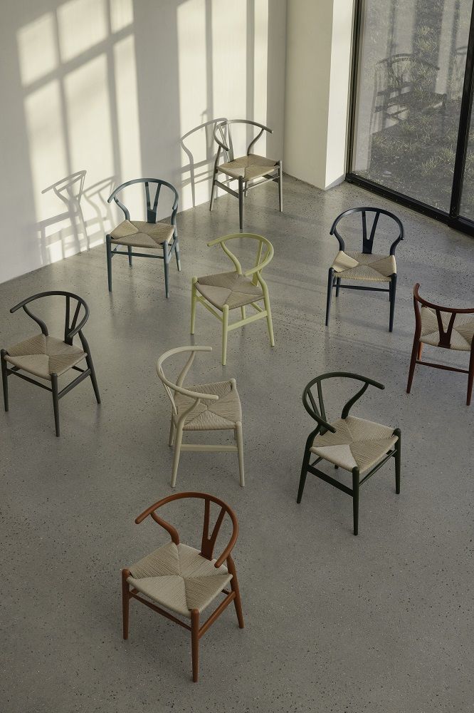 CH24 Wishbone Chair Stuhl CHS Soft Farben Carl Hansen & Søn