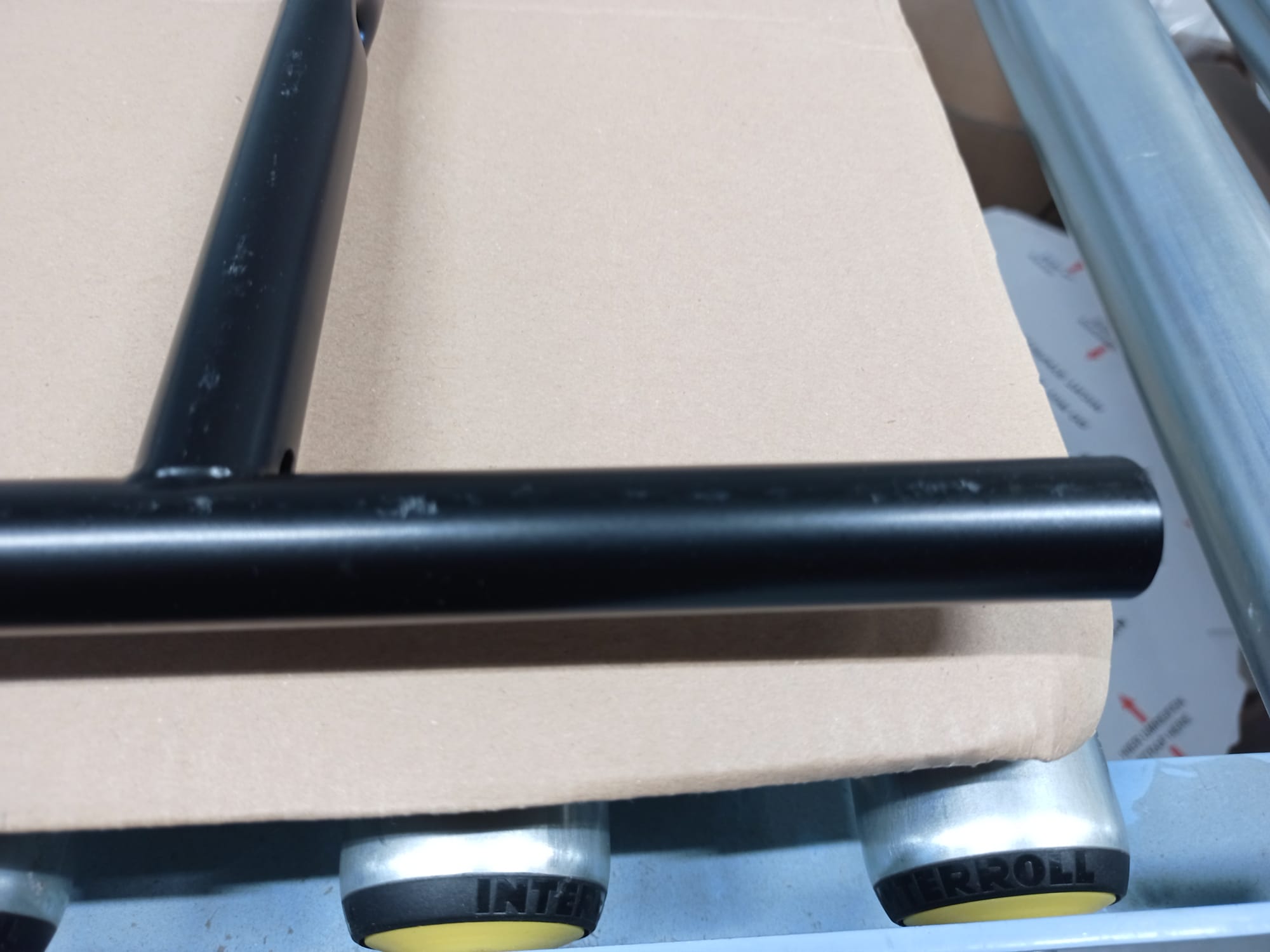 Eiermann 3 Tischgestell farbig SCHWARZ 58x29 cm Richard Lampert MÄNGELEXEMPLAR  1