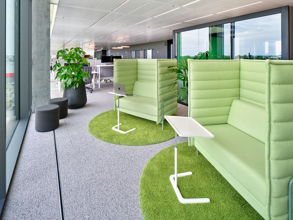 Alcove Drei-Sitzer Sofa Vitra