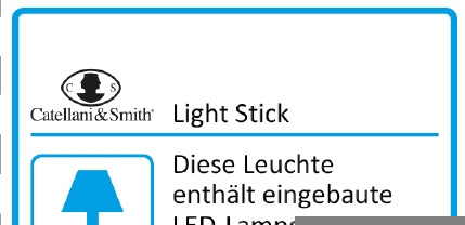 Light Stick LED Stehleuchte Catellani & Smith