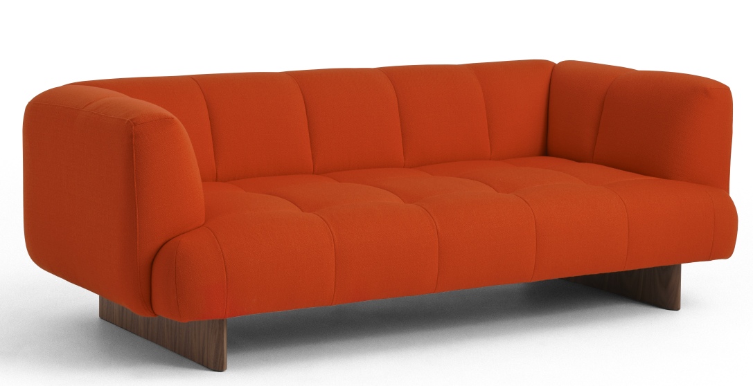 Quilton Lift Sofa 2-Sitzer Hay