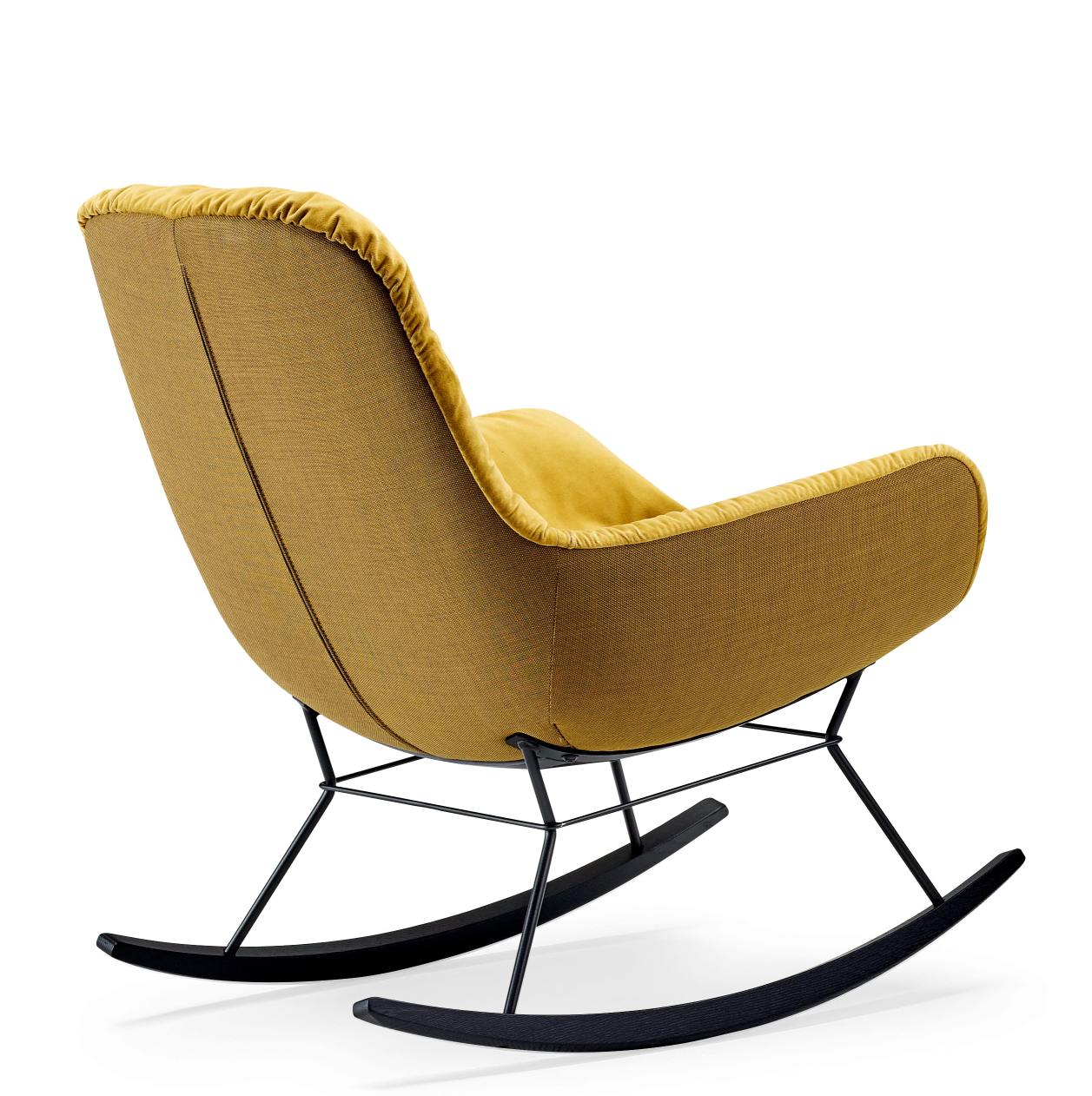 Leya Rocking Lounge Chair Schaukelsessel Freifrau Manufaktur