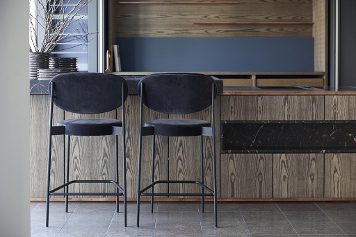 Series 430 Bar Stool Barhocker 75 cm SCHWARZ / REMIX 123 Verpan EINZELSTÜCK