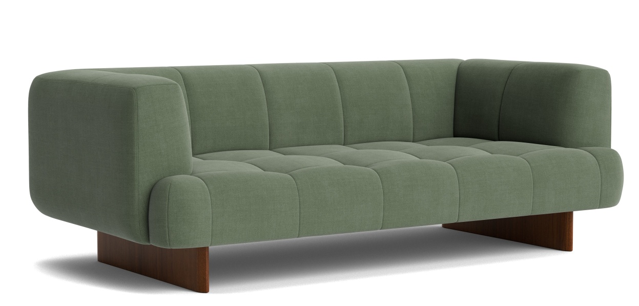 Quilton Lift Sofa 2-Sitzer Hay
