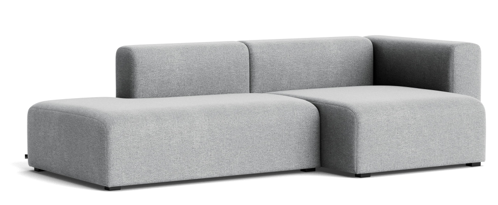 Mags Sofa 2,5-Sitzer Combination 3 mit Armlehne rechts Hay Stoff Hallingdal 130